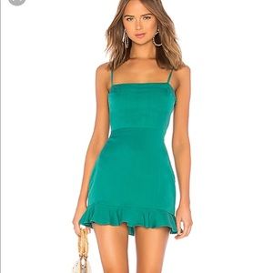Privacy Please Rosa Dress in Emerald Size S